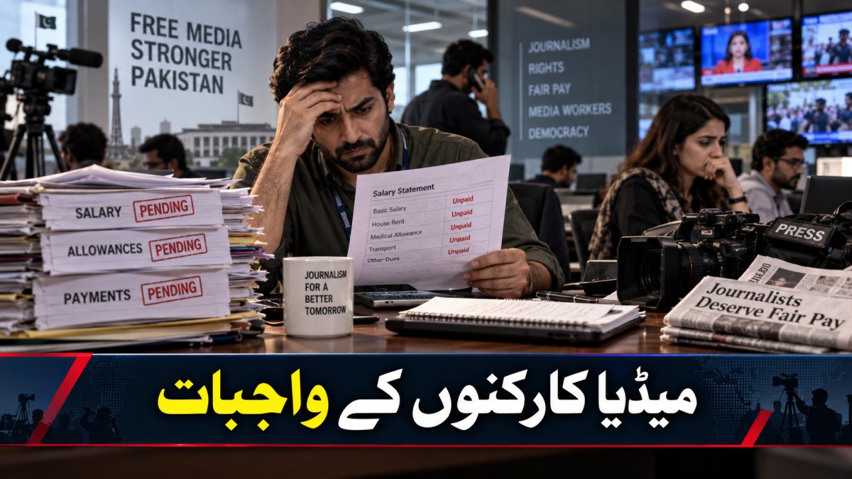 میڈیا کارکنوں کی تنخواہوں اور واجبات کا مسئلہ پھر قومی سطح پر نمایاں